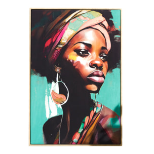 Cadre Colore Femme 60x90cm