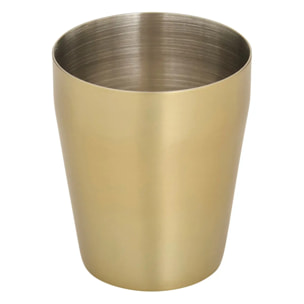 Coffret spiritueux Gold doré L17,6xp16,7xH19,6cm