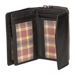 portafoglio unisex In Vera pelle Made in India 14x7x3 cm