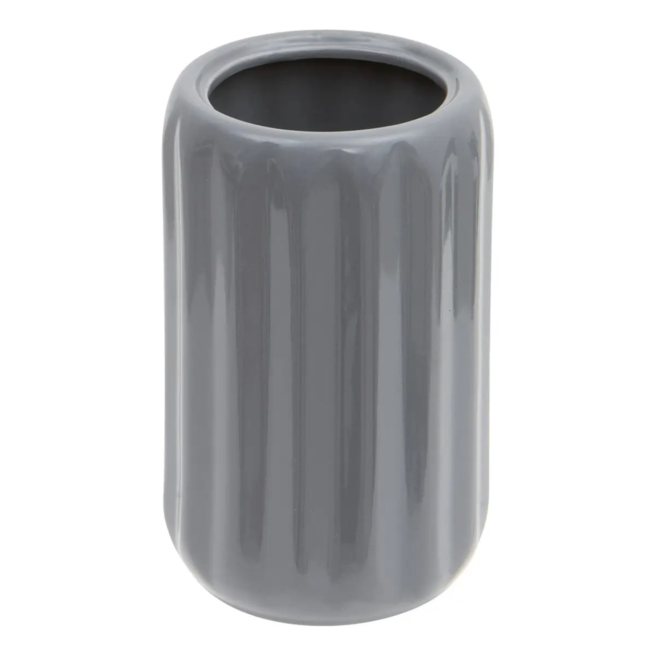 Brosse WC Colorama en céramique H.40cm gris