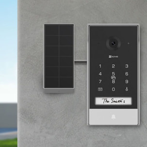 Visiophone connecté EZVIZ EP7-2K/Connecté ss fil+ panneau solaire