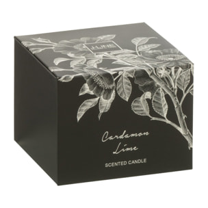 J-Line bougie parfumée Cardamom Lime - verre - small - 50H