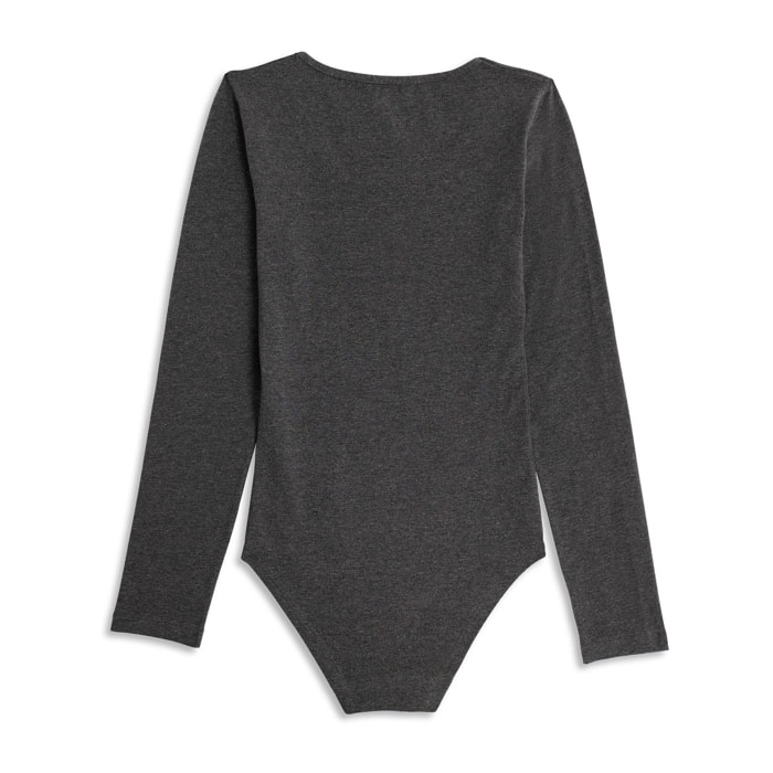 Body Girocollo Manica Lunga Donna