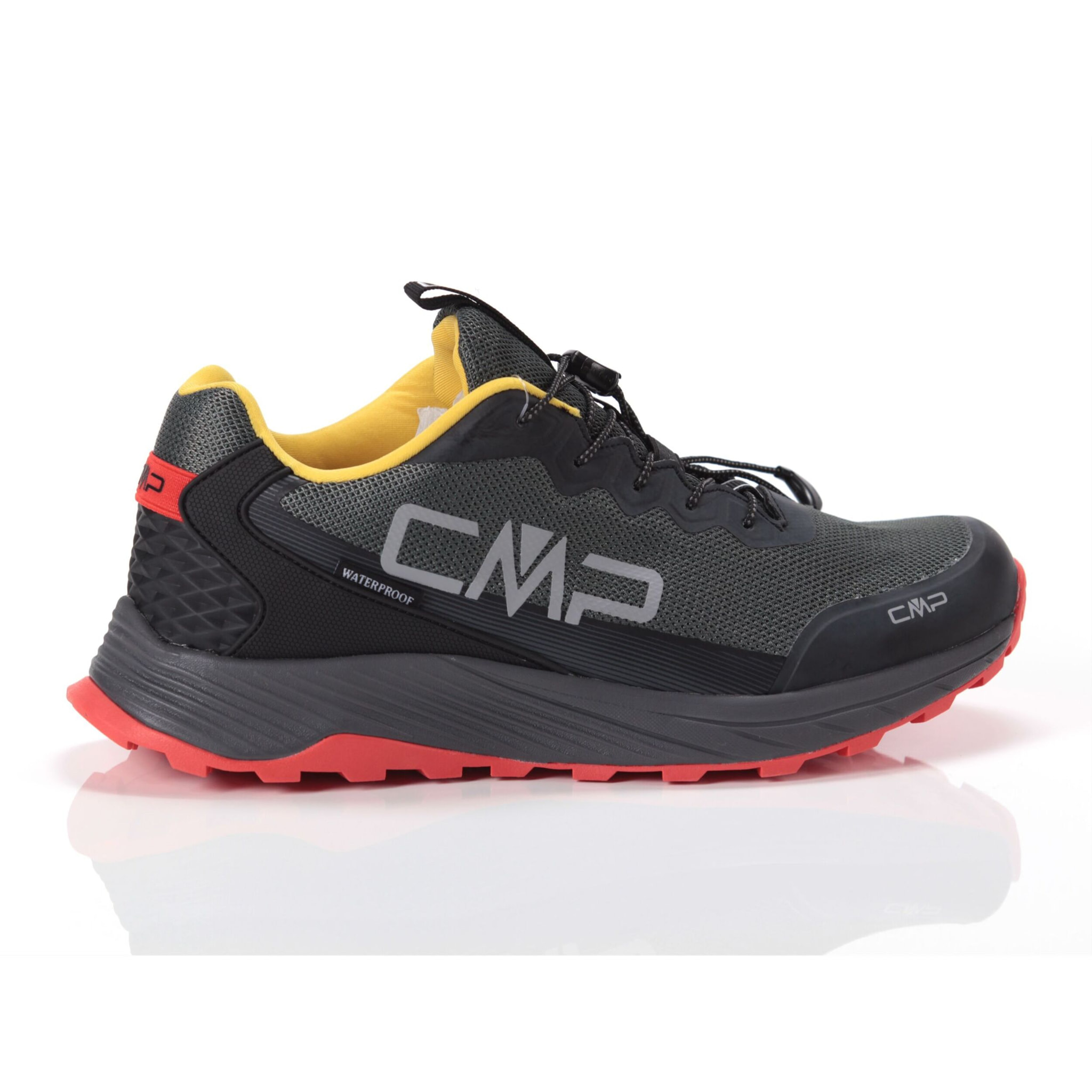 Sneakers CMP Phelix Wp Multisport Nero Flame Grigio