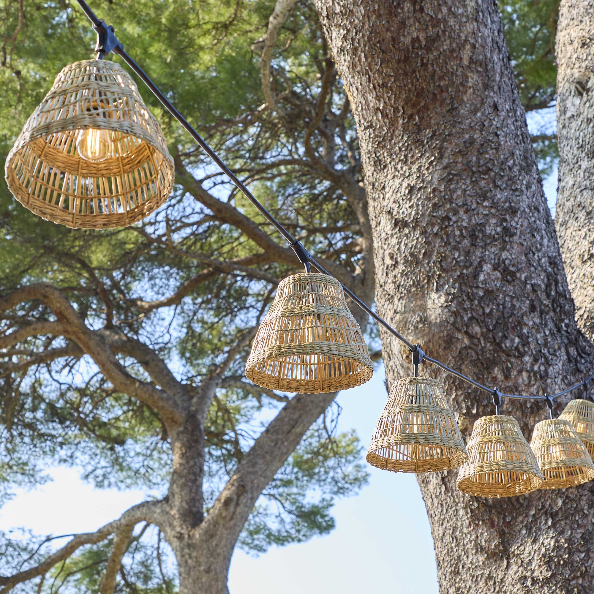 Guirlande connectable TESSA 7xE27 6M