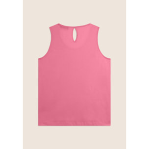 Canotta con Dettaglio Cut-Out e Grafica FREDDY