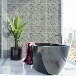 Stickers muraux - Sticker Mural Carrelage adhésif Cuisine Salle de Bain - 60 STICKERS CARRELAGES TERRAZZO VICTORINO