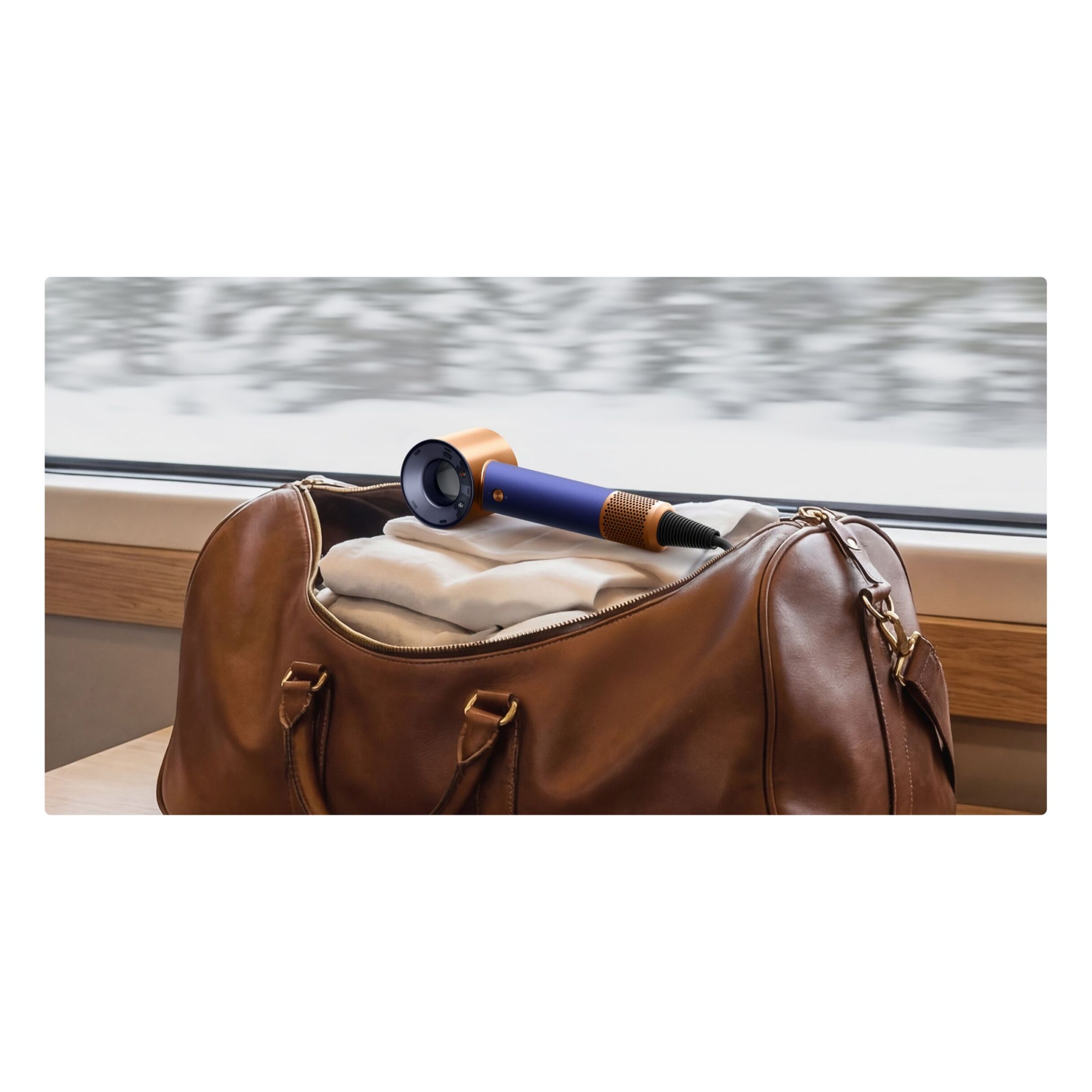 Asciugacapelli da viaggio Dyson Supersonic Travel™ (Prussian blue)