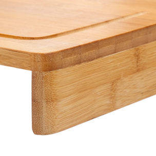 Planche à découper 45x34cm bambou rebord