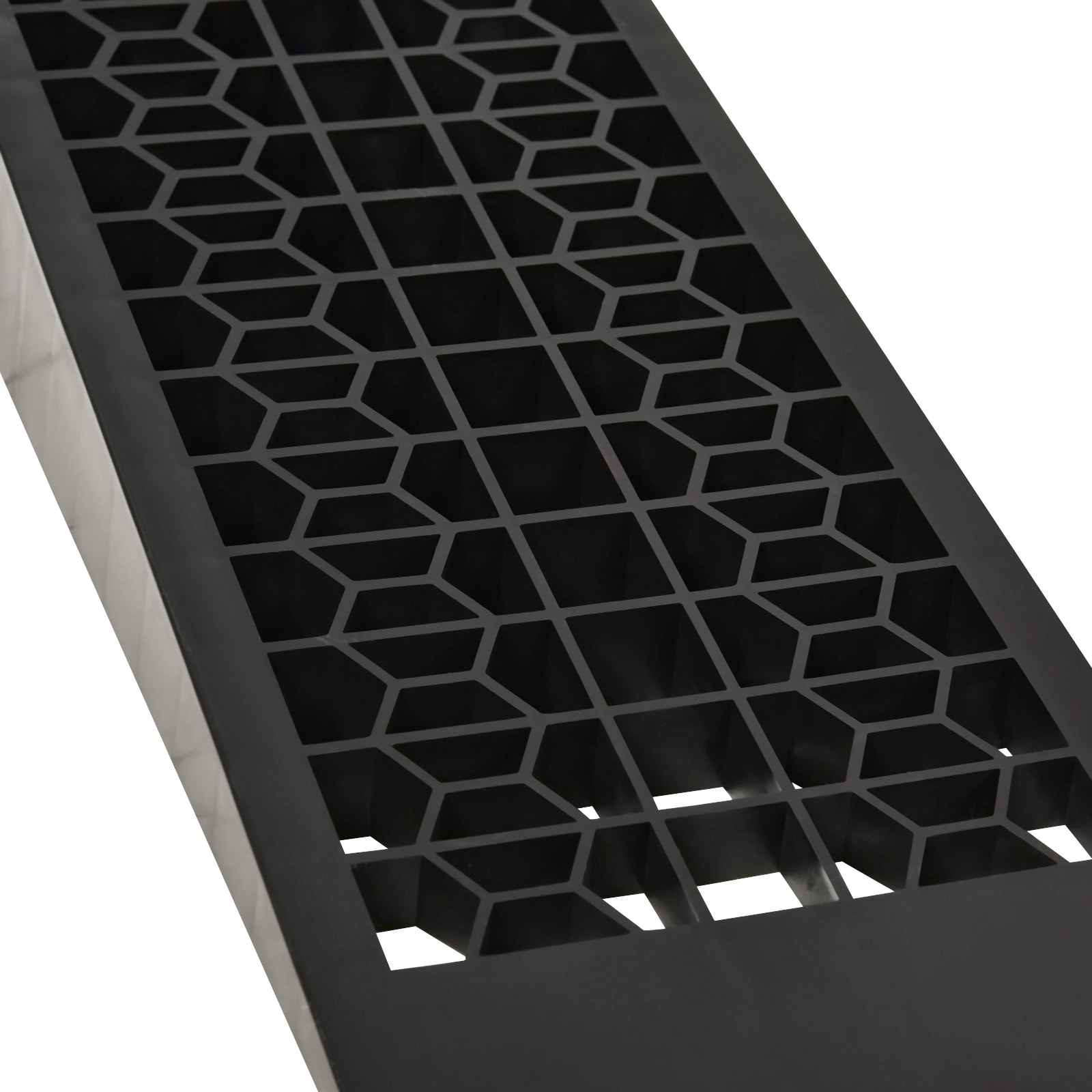 Juego de 2 Rampas para Coche de Plástico Rampas Portátiles Carga de hasta 3 Toneladas para Coches SUV Furgonetas Pequeñas 70x19,5 cm Negro