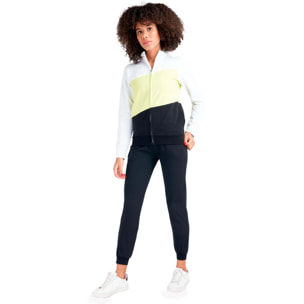 Tuta donna con collo alto e zip linea Live in Colors