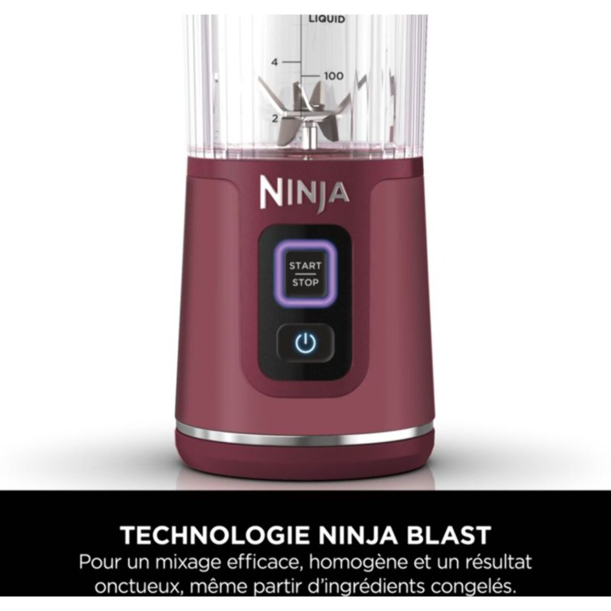 Blender NINJA blast BC151EUCR rouge sans fil
