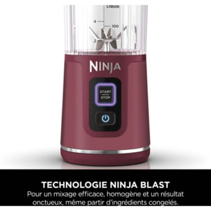 Blender NINJA blast BC151EUCR rouge sans fil
