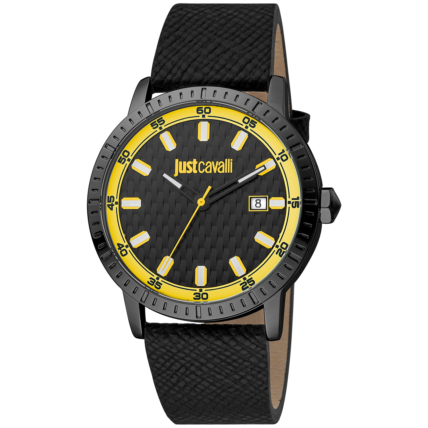 Reloj Just Cavalli JC1G216L0045 Hombre Analogico Cuarzo con Correa de Cuero