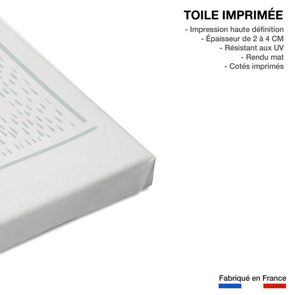 Tableau graphic body Toile imprimée