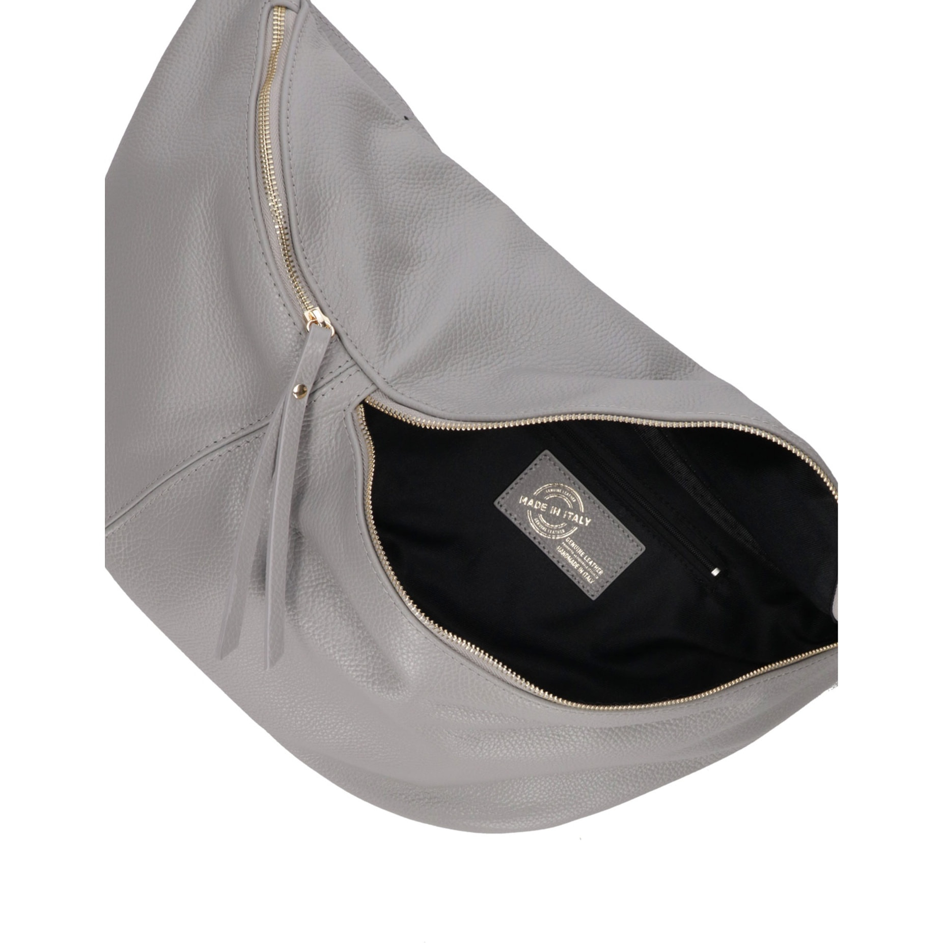 Borsa a tracolla da donna Made in Italy - Modello Caelia Plus - 100% pelle - 47.0 x 28.0 x 2.0 cm