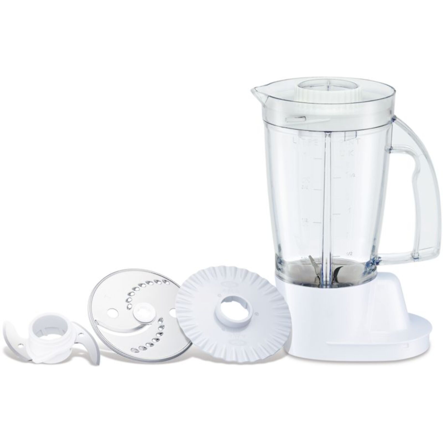 Robot multifonction MOULINEX FP542111 Double force compact blanc