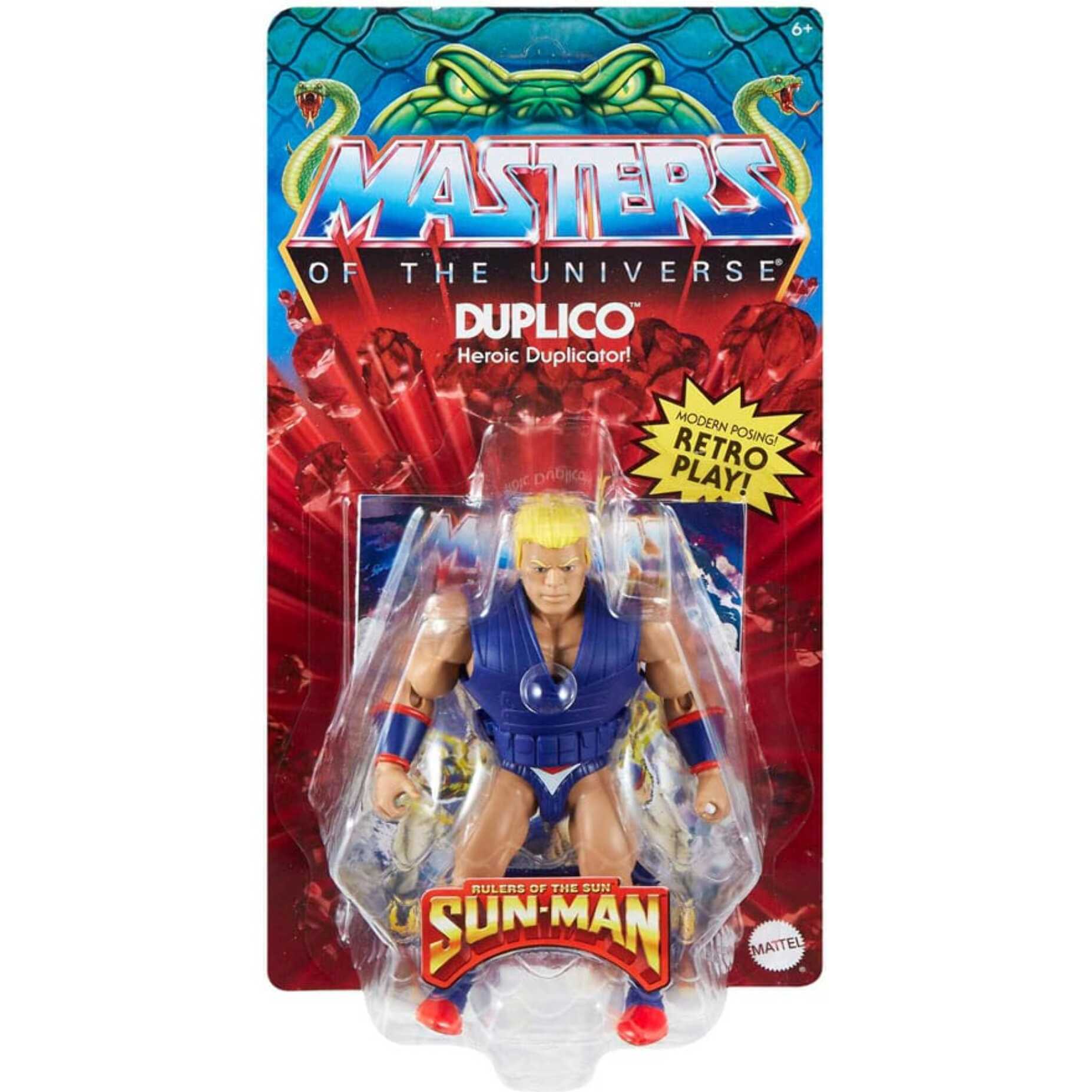 Masters Of The Universe Origins Action Figure in Pvc Duplico 14 Cm Mattel