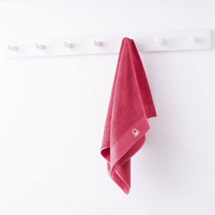Juego de 2 toallas de baño 50x90cm + 90x150cm, rosa