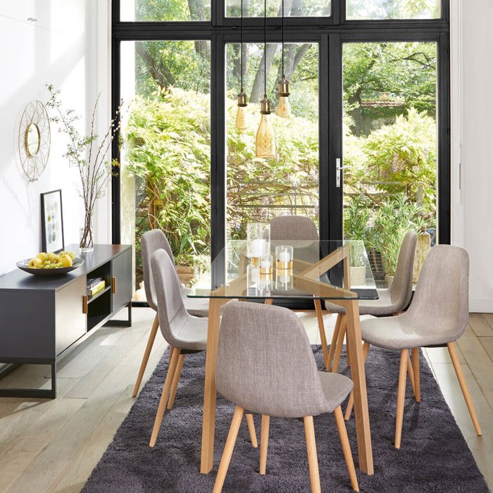 Ampoule LED "Larme" ambrée - filament torsadé E27