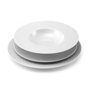 Sherane - Assiette creuse 20 cm (lot de 6)