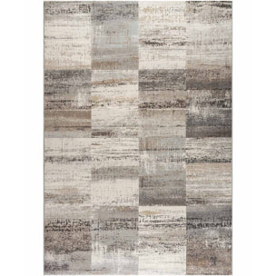 Tappeto Salotto Geometrico Marrone Beige