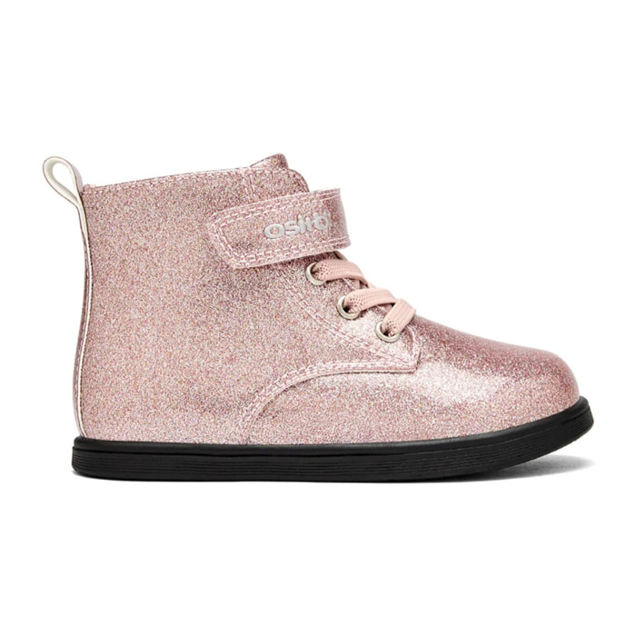 Botas de Niña Glitter en Rosa