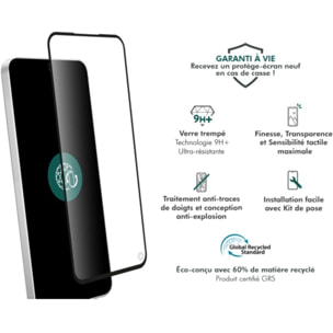 Protège écran FORCE GLASS Honor Magic 8 Pro verre trempé