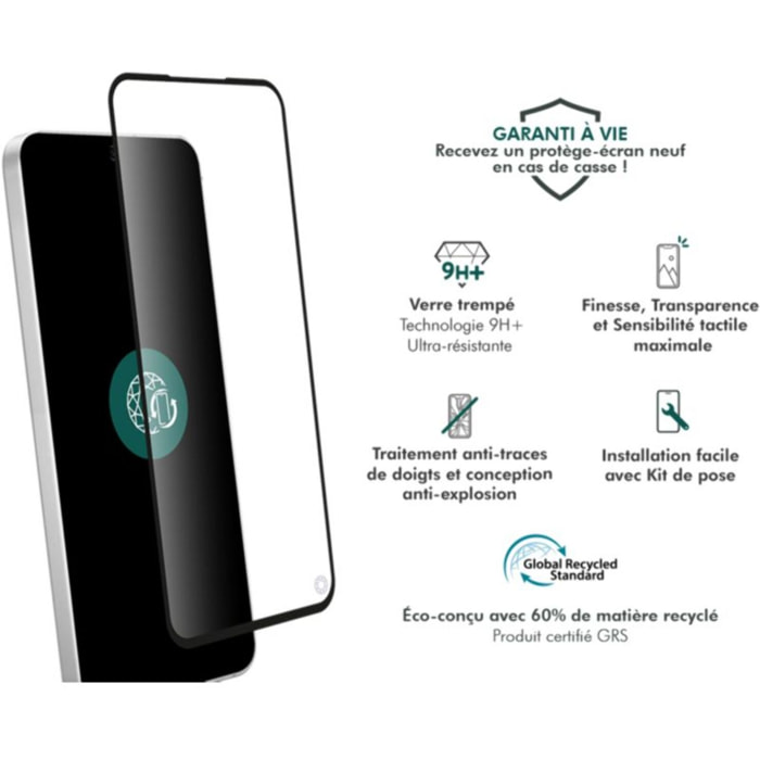 Protège écran FORCE GLASS Honor Magic 8 Pro verre trempé