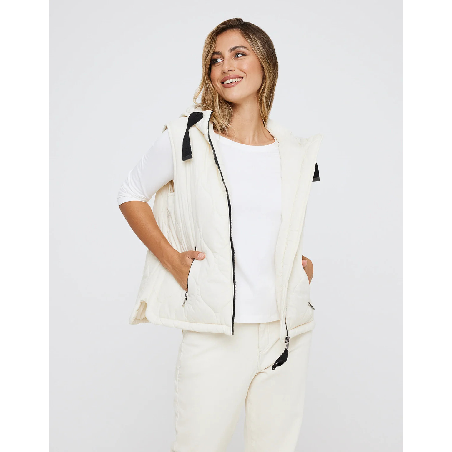 Chaleco Blanco Acolchado - Janter