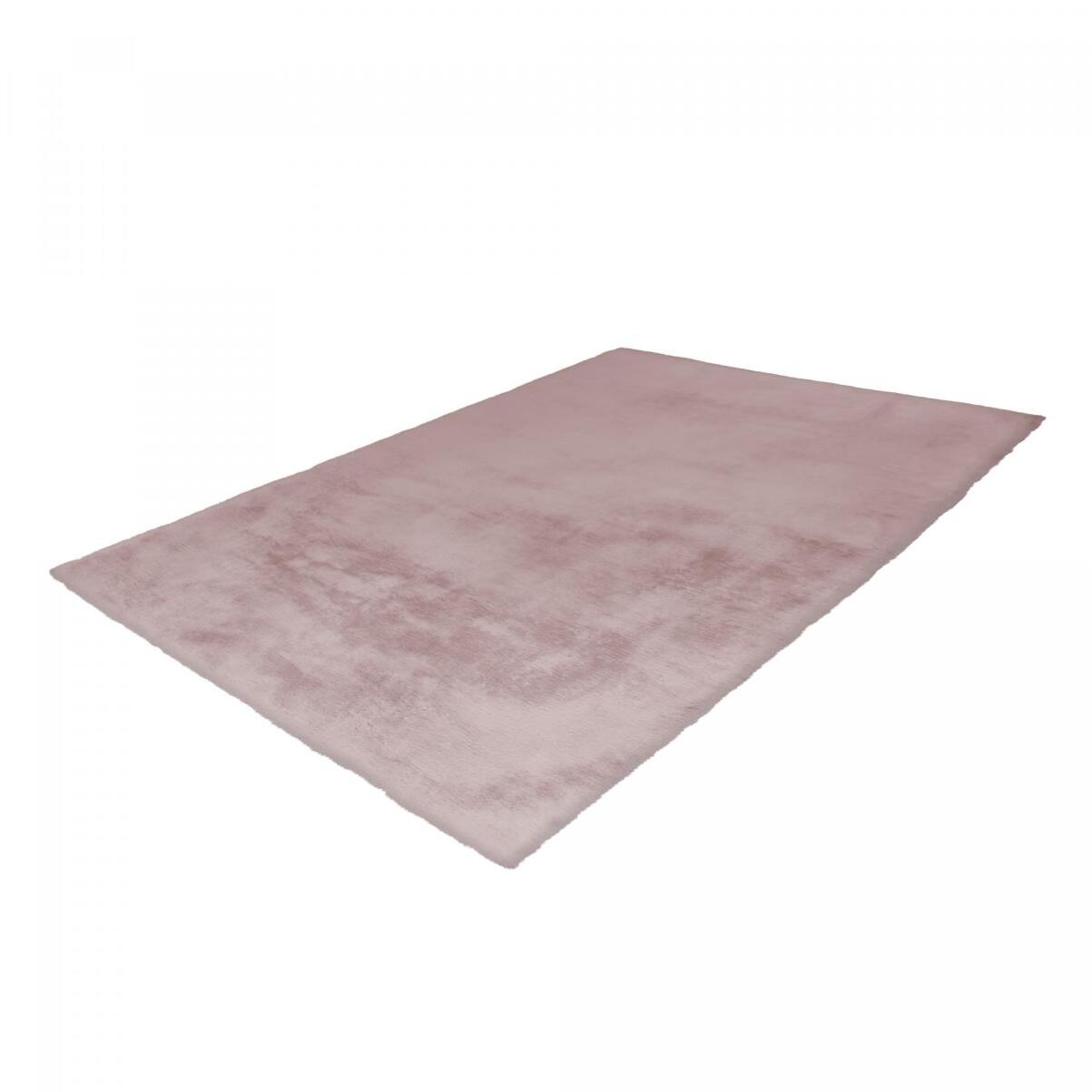 Tapis longs poils shaggy fait à la main motif uni TIHU