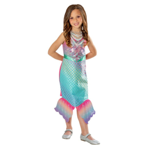DISFRAZ BARBIE SIRENA DELUXE INF