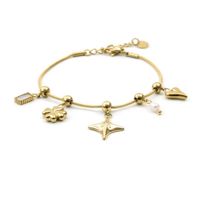 Pulsera Radlo acabado oro amarillo 18k