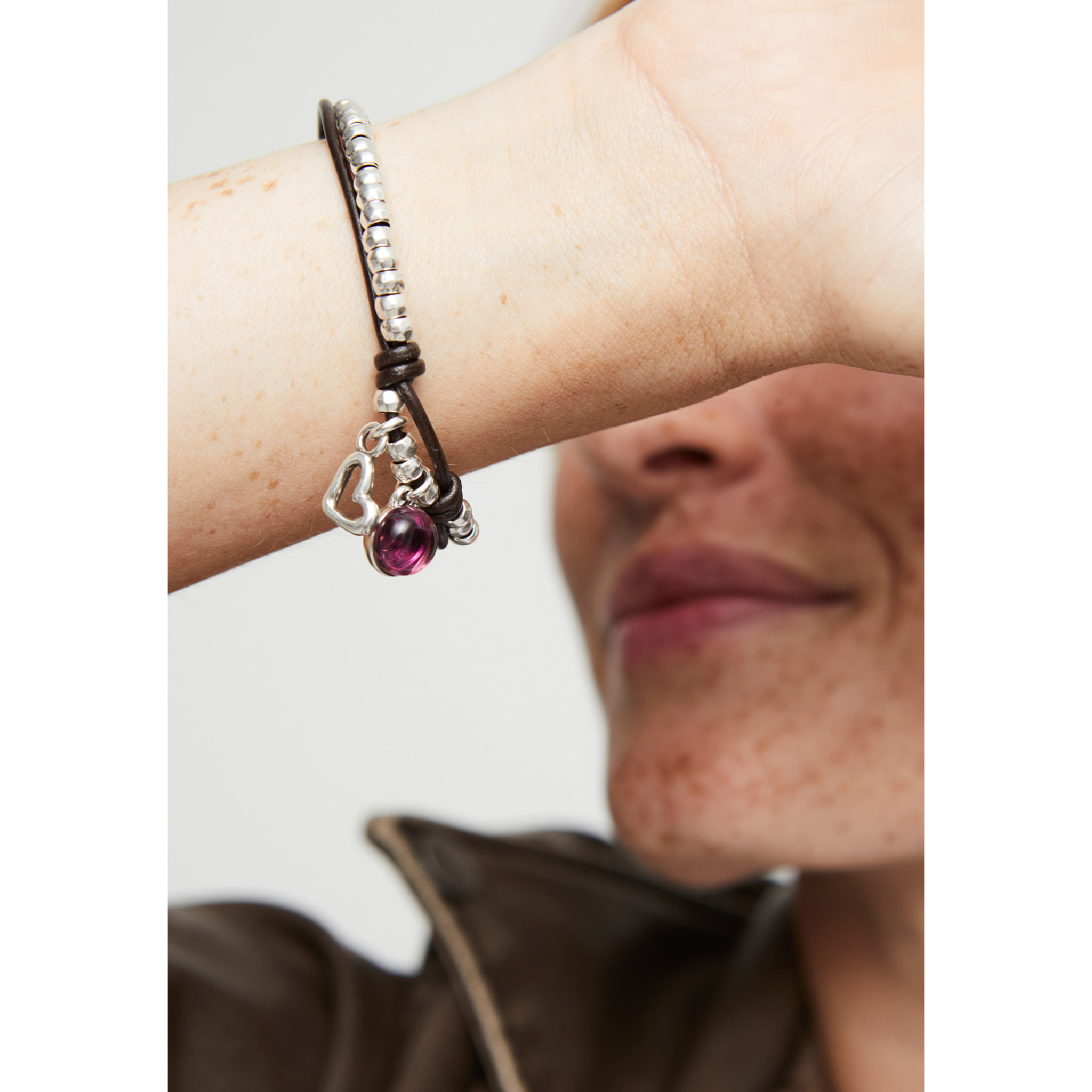 Pulsera SER FASCINANTE MORADO M