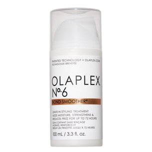 N°6 Crème Coiffante Sans Rinçage - Hydrate, Lisse les Cheveux et Réduit les Frisottis 100 ml