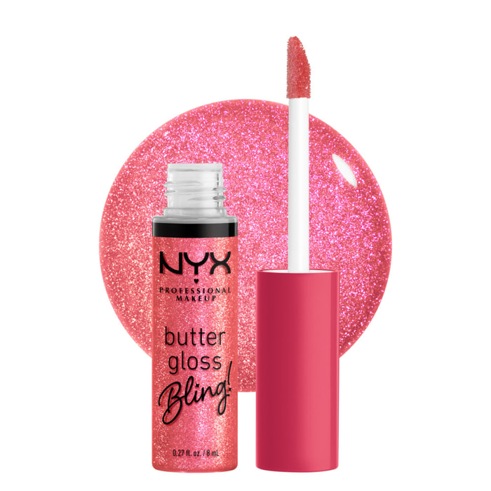 NYX Professional Makeup Butter Gloss Bling Gloss SHE GOT MONEY