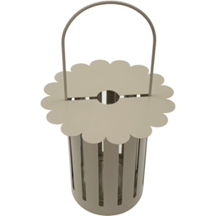 LANTERNA SATURNO TORTORA CM Ø 24X43