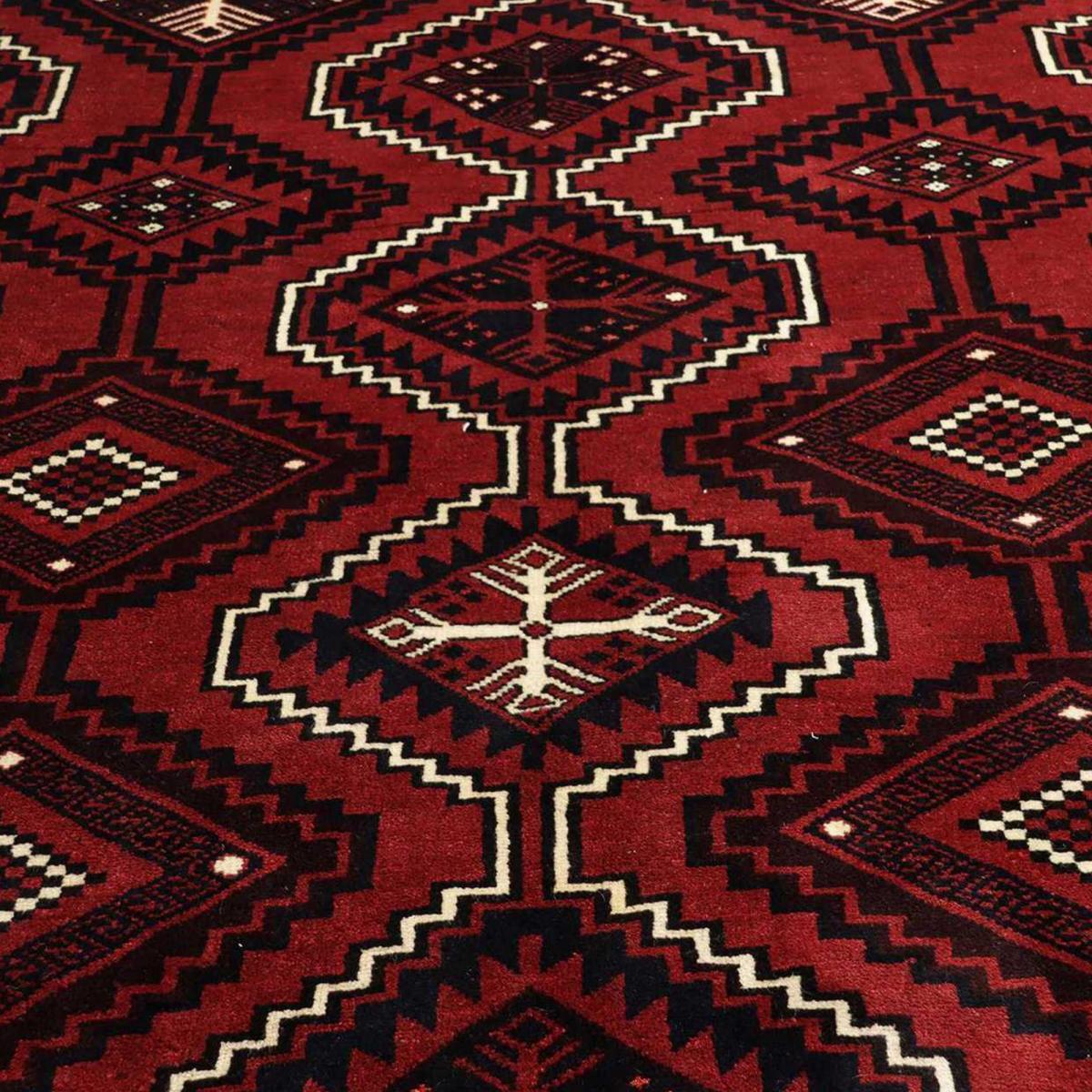 Tapis d'orient, authentique motif oriental noué main, ANUVIG