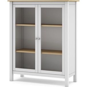 Vaisselier 2 portes en bois massif - MACHA