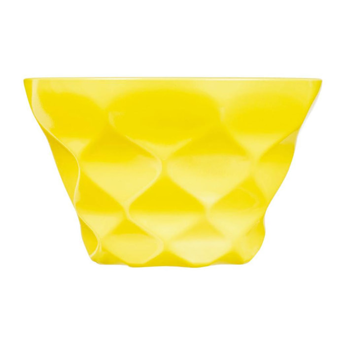 Coupe à glace jaune 20cL Iced Diamant - Luminarc - Verre ultra transparent