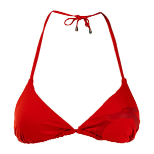 TRUSSARDI reggiseno triangolo mare donna red