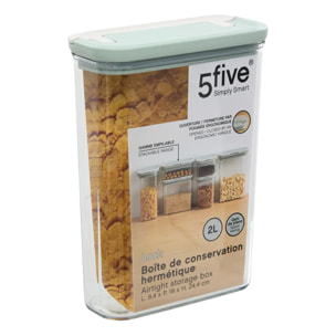 Boîte de conservation Lock 2L en plastique