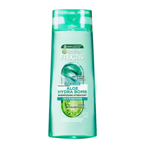 Lot de 12 - Garnier Fructis Shampooing Hydra Bomb aloe vera 300ml