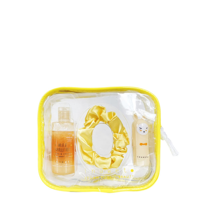 Camille - Trousse Huile Pailletée Corps 50 ml + 2 Produits