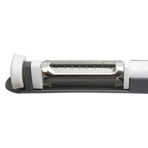 Éplucheur 3 lames en acier inoxidable