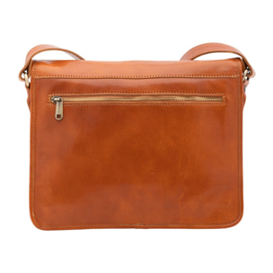 Borsa a tracolla da donna - Modello False - 100% pelle - 35.0 x 27.0 x 14.0 cm