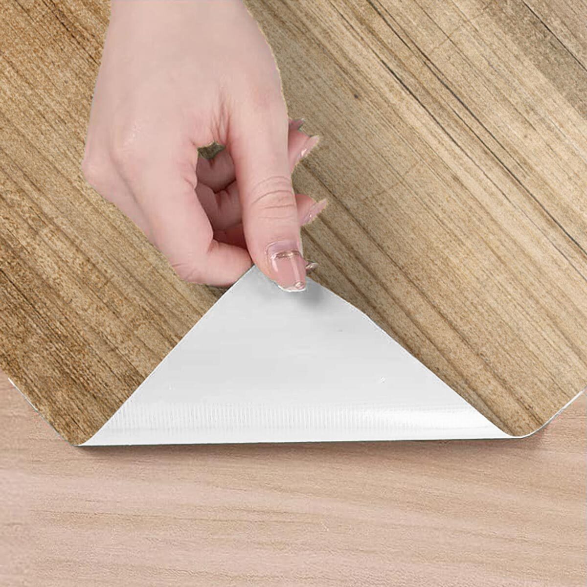 Rouleau revêtement adhésif vinyle au mètre - Sticker lavable Cuisine Meuble Armoire Porte - BOIS VINTAGE