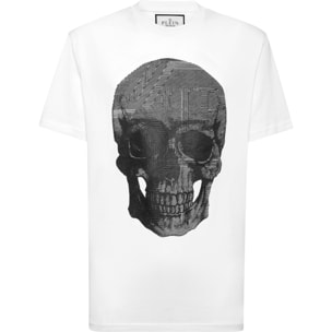 PHILIPP PLEIN Camiseta de cuello redondo y manga corta SKULL