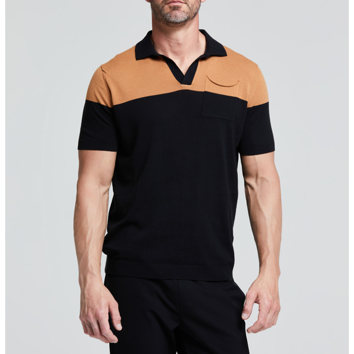 MAGLIA MIRKO SCOLLO A V MANICA CORTA