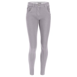 Pantaloni push up WR.UP® vita alta superskinny tessuto navetta